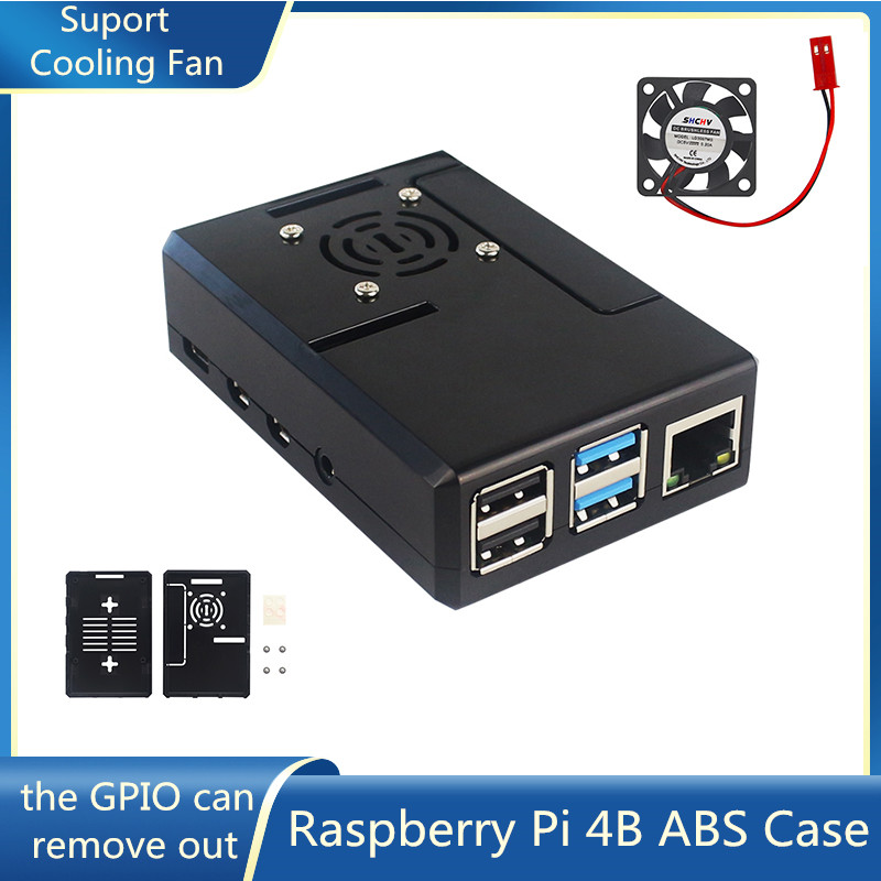 Pi 4 Case - ABS Dành Cho Raspberry Pi 4