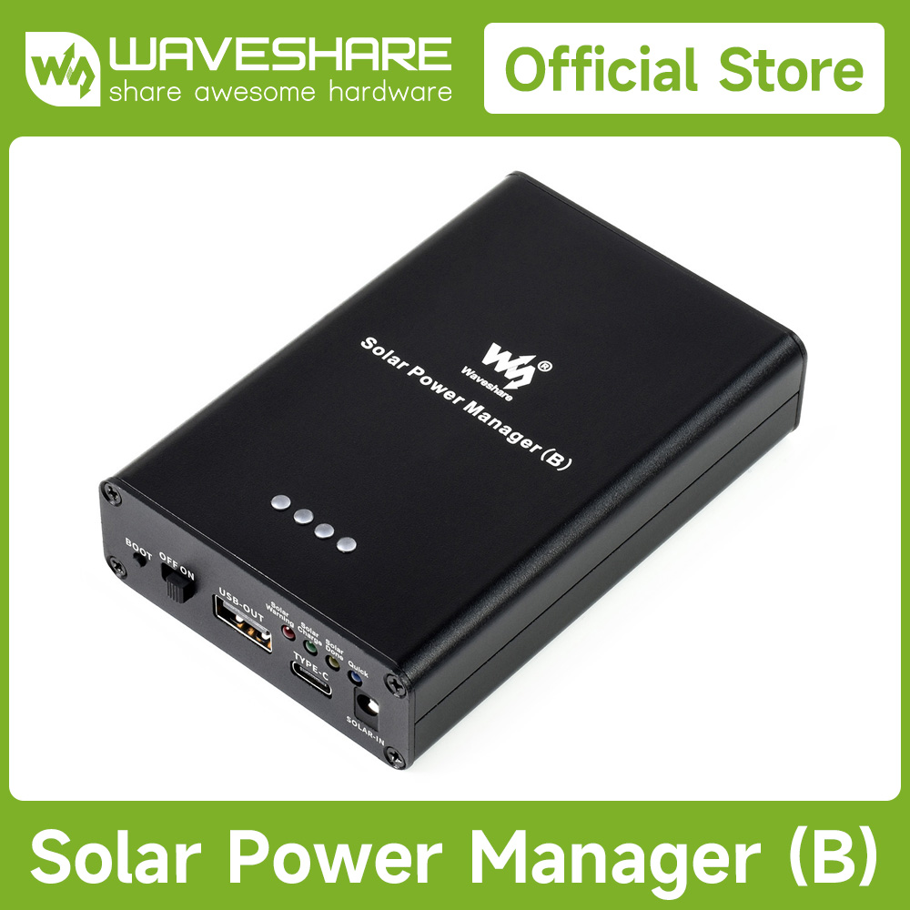 Waveshare Solar Power Manager  - đánh giá và giá Raspberry Pi 5