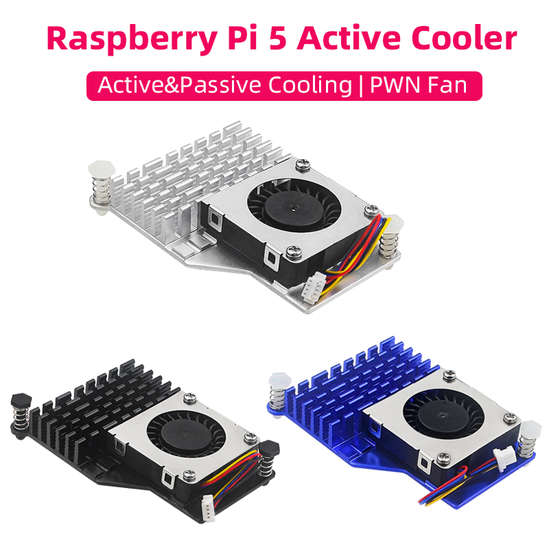 Raspberry Pi 5 Active Cooler A - đánh giá và giá Pi Power Supply