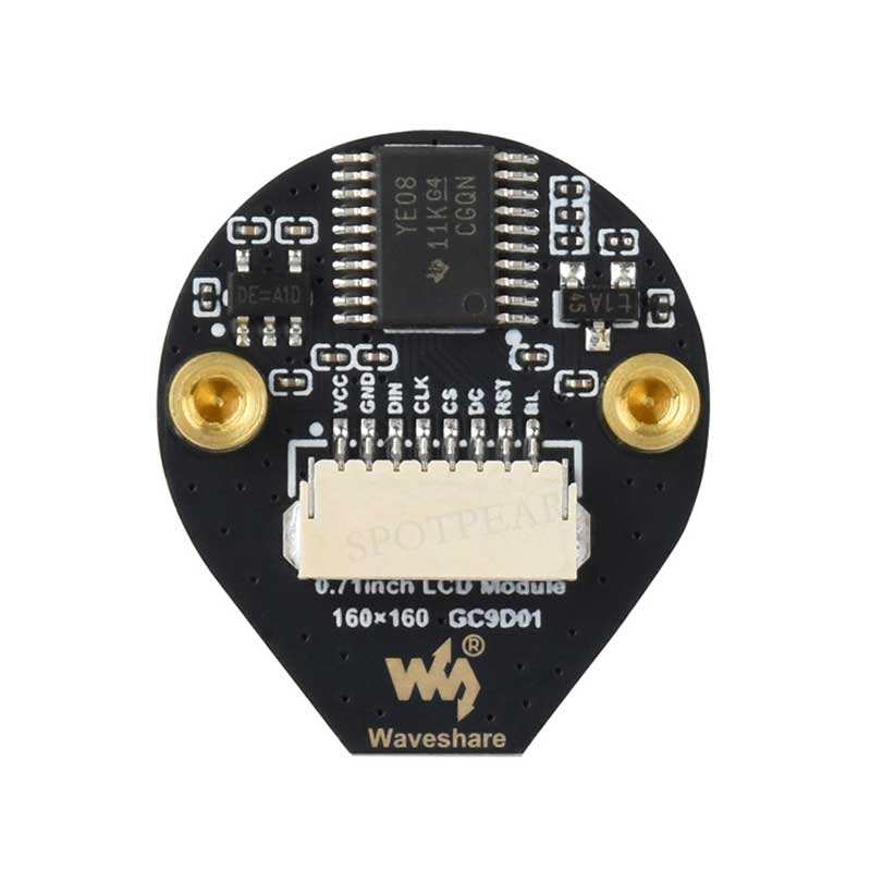 Mô-đun màn hình LCD tròn hai m - đánh giá và giá Raspberry Pi Kit