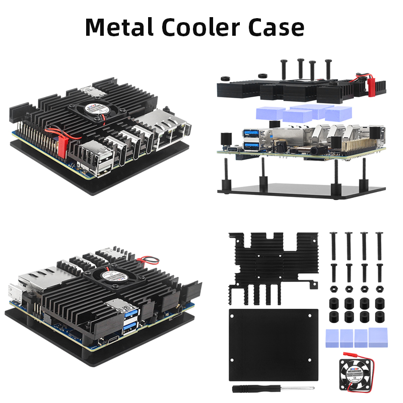 Orange Pi 5 Plus 4/8/16GB RAM  - đánh giá và giá Pi 5 Case
