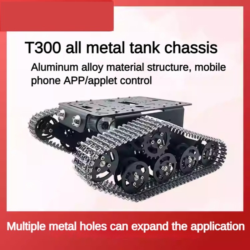 Metal 2WD Tank Chassis with Pl - đánh giá và giá Raspberry Pi Kit