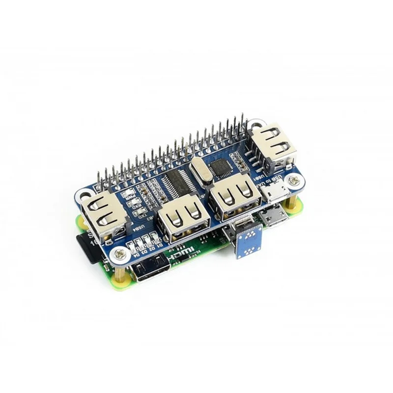 4 Ports USB HDM HUB HAT Raspbe - đánh giá và giá Raspberry Pi 4
