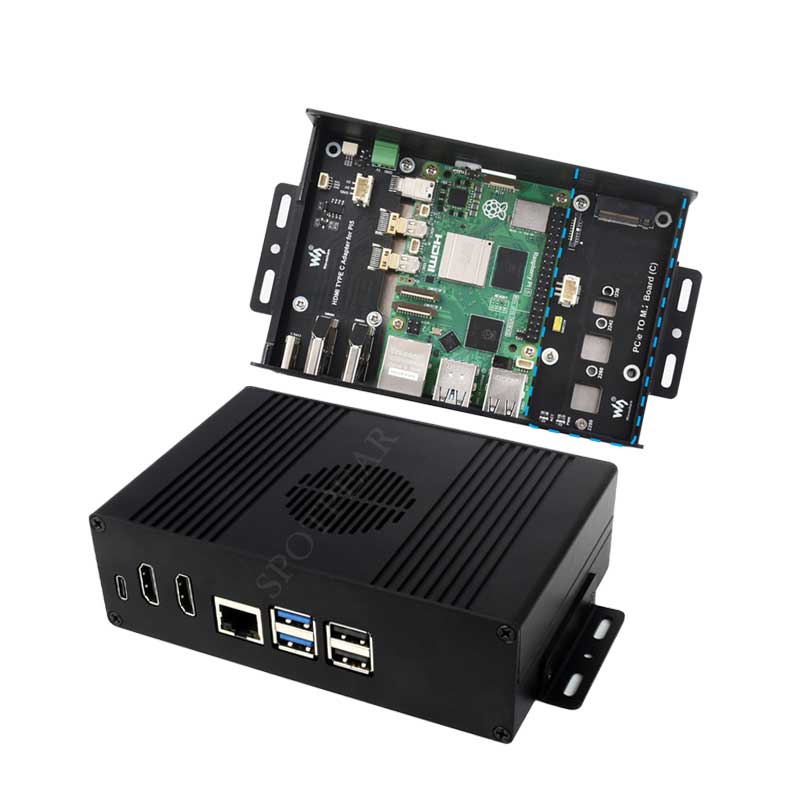 Raspberry Pi 5 Box Case Kit-C  - đánh giá và giá Raspberry Pi Kit