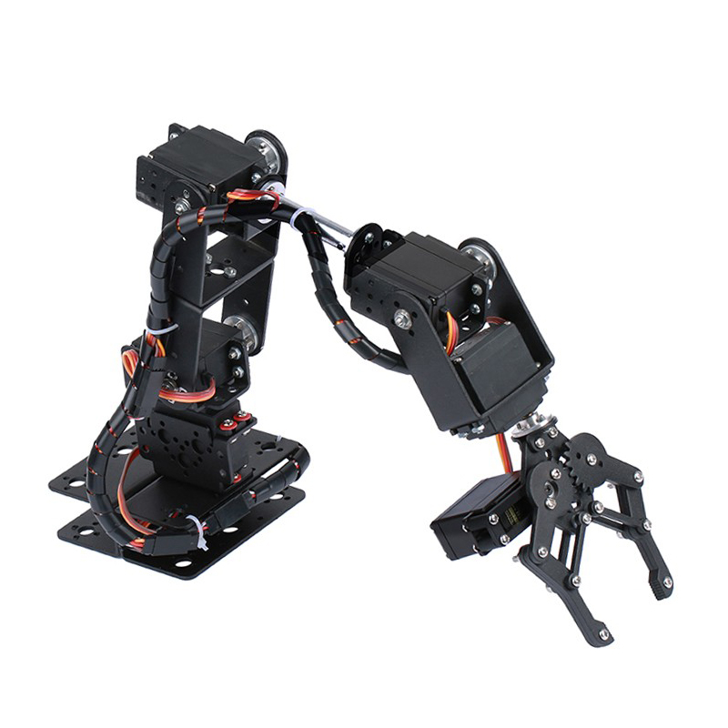 STEAM DIY 6 DOF Robot Metal Al - đánh giá và giá Arduino Kit