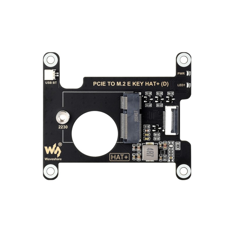 Waveshare PCIe To M.2 E KEY HA - đánh giá và giá Raspberry Pi 5