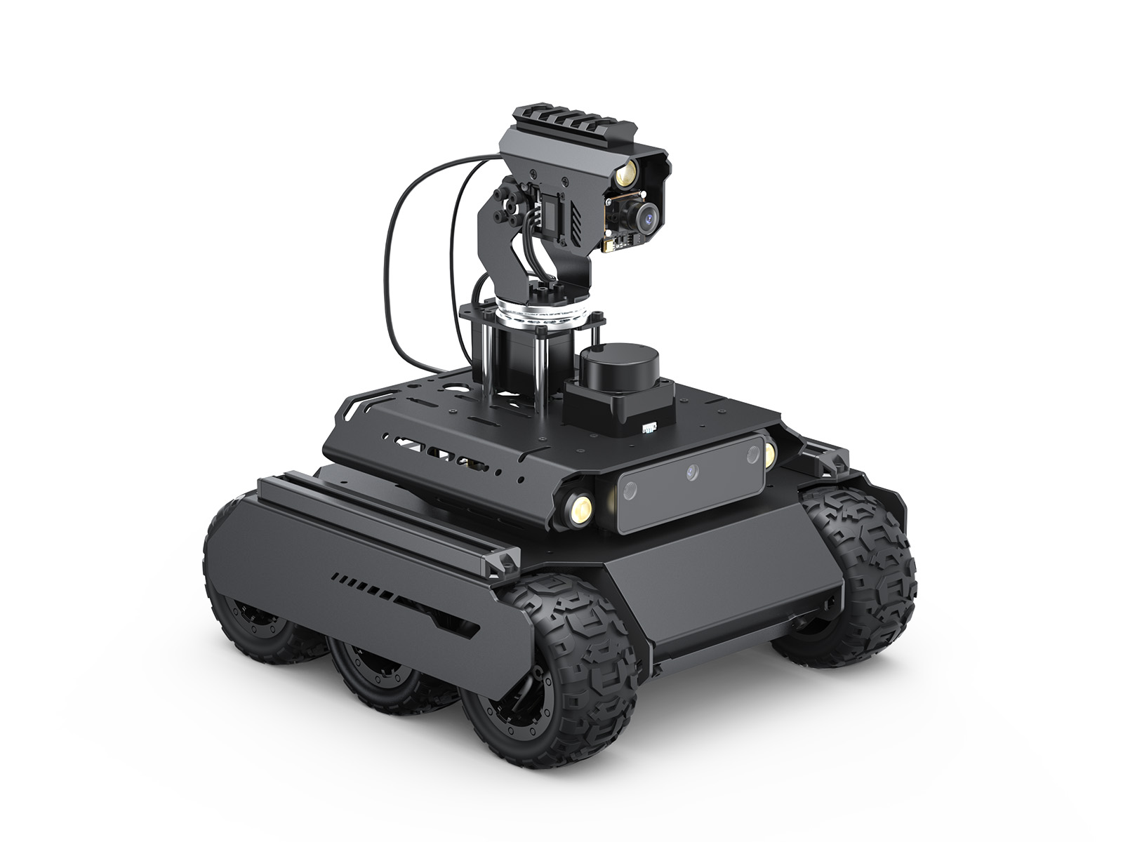 Waveshare Rover ROS 2 Open-sou - đánh giá và giá Raspberry Pi Kit