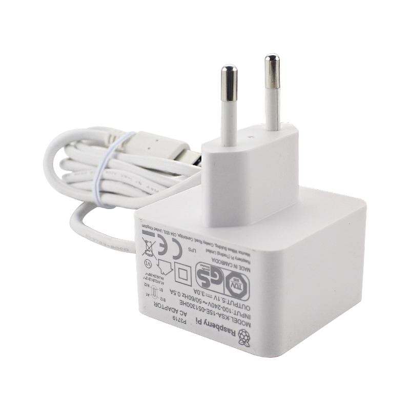 Bộ nguồn chính hãng Raspberry  - đánh giá và giá Raspberry Pi 4